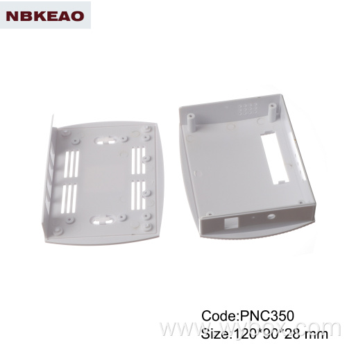 Router enclosure abs enclosures for router manufacture Modular DIN rail enclosures integrated terminal blocks PNC350 with IP54